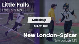 Matchup: Little Falls vs. New London-Spicer  2018