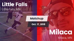 Matchup: Little Falls vs. Milaca  2018