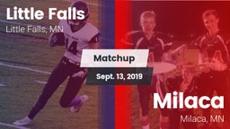 Matchup: Little Falls vs. Milaca  2019