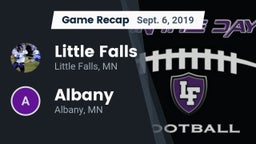 Recap: Little Falls vs. Albany  2019