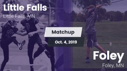 Matchup: Little Falls vs. Foley  2019