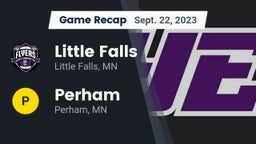 Recap: Little Falls  vs. Perham  2023
