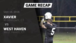 Recap: Xavier  vs. West Haven  2016