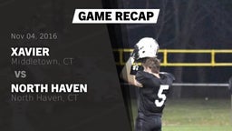 Recap: Xavier  vs. North Haven  2016