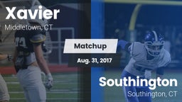 Matchup: Xavier  vs. Southington  2017