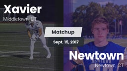Matchup: Xavier  vs. Newtown  2017