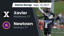 Recap: Xavier  vs. Newtown  2017