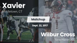 Matchup: Xavier  vs. Wilbur Cross  2017