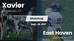 Matchup: Xavier  vs. East Haven  2017