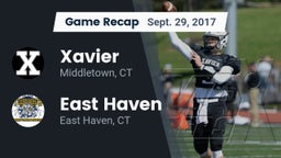 Recap: Xavier  vs. East Haven  2017