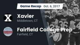 Recap: Xavier  vs. Fairfield College Prep  2017