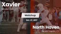 Matchup: Xavier  vs. North Haven  2017