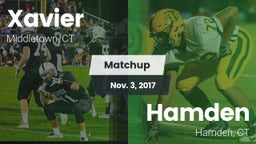 Matchup: Xavier  vs. Hamden  2017