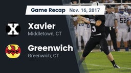 Recap: Xavier  vs. Greenwich  2017