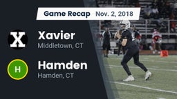 Recap: Xavier  vs. Hamden  2018