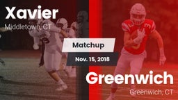 Matchup: Xavier  vs. Greenwich  2018