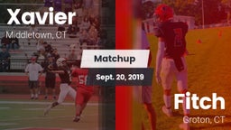Matchup: Xavier  vs. Fitch  2019
