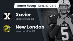 Recap: Xavier  vs. New London  2019