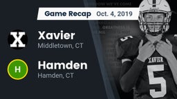 Recap: Xavier  vs. Hamden  2019