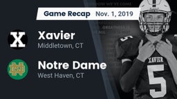 Recap: Xavier  vs. Notre Dame  2019