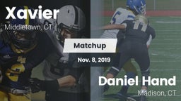 Matchup: Xavier  vs. Daniel Hand  2019