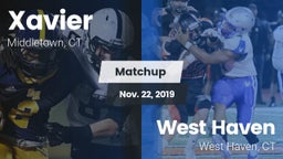 Matchup: Xavier  vs. West Haven  2019