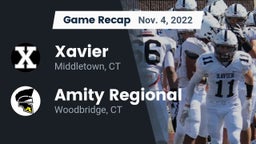Recap: Xavier  vs. Amity Regional  2022