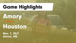 Amory  vs Houston  Game Highlights - Nov. 7, 2017