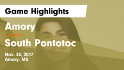 Amory  vs South Pontotoc Game Highlights - Nov. 28, 2017