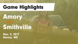Amory  vs Smithville Game Highlights - Dec. 5, 2017