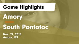 Amory  vs South Pontotoc  Game Highlights - Nov. 27, 2018