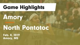 Amory  vs North Pontotoc  Game Highlights - Feb. 8, 2019