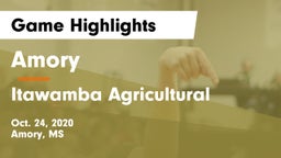Amory  vs Itawamba Agricultural  Game Highlights - Oct. 24, 2020