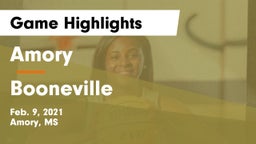 Amory  vs Booneville  Game Highlights - Feb. 9, 2021