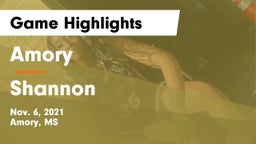 Amory  vs Shannon  Game Highlights - Nov. 6, 2021