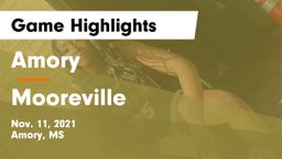Amory  vs Mooreville  Game Highlights - Nov. 11, 2021