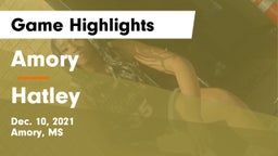 Amory  vs Hatley Game Highlights - Dec. 10, 2021