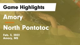 Amory  vs North Pontotoc  Game Highlights - Feb. 3, 2022