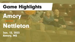 Amory  vs Nettleton  Game Highlights - Jan. 13, 2023