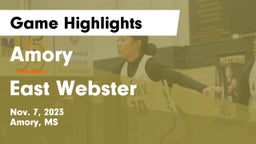 Amory  vs East Webster Game Highlights - Nov. 7, 2023