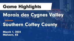Marais des Cygnes Valley  vs Southern Coffey County Game Highlights - March 1, 2024