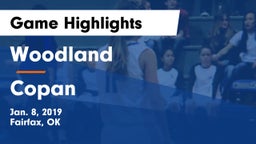 Woodland  vs Copan  Game Highlights - Jan. 8, 2019