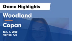 Woodland  vs Copan  Game Highlights - Jan. 7, 2020