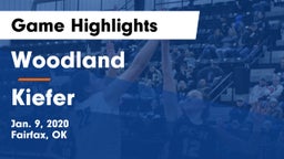 Woodland  vs Kiefer  Game Highlights - Jan. 9, 2020