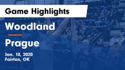 Woodland  vs Prague  Game Highlights - Jan. 10, 2020