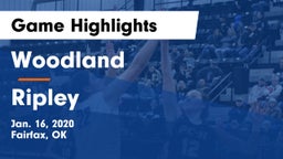 Woodland  vs Ripley  Game Highlights - Jan. 16, 2020
