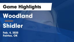 Woodland  vs Shidler  Game Highlights - Feb. 4, 2020