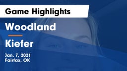 Woodland  vs Kiefer  Game Highlights - Jan. 7, 2021