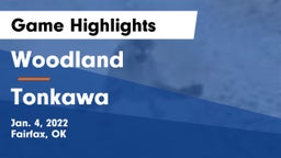 Woodland  vs Tonkawa  Game Highlights - Jan. 4, 2022