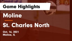 Moline  vs St. Charles North  Game Highlights - Oct. 16, 2021